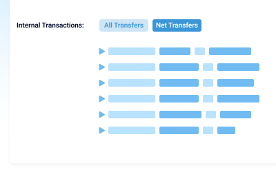 Internal Transactions UI