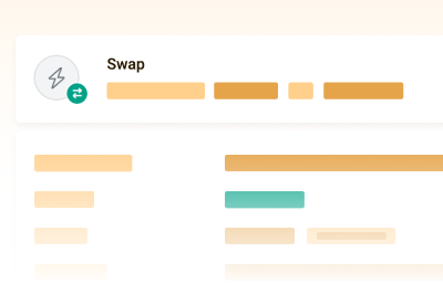 New Transaction Action UI