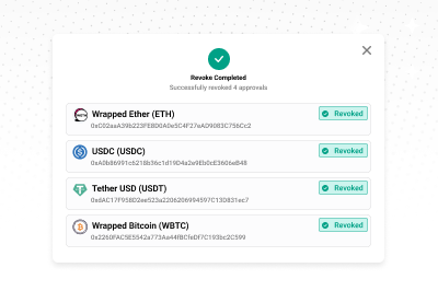 Batch Revoke Token Approvals