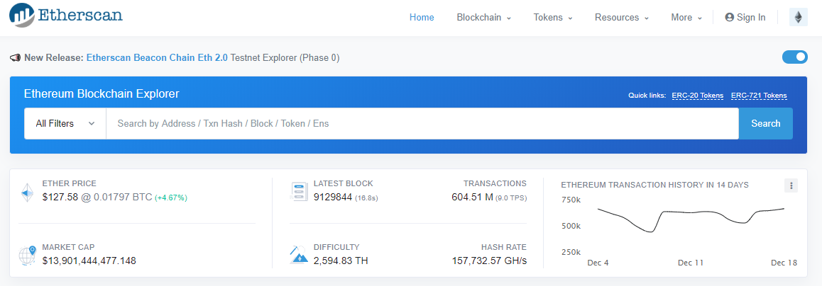 Эфир скан. Io Dark Mode. Etherscan символ.